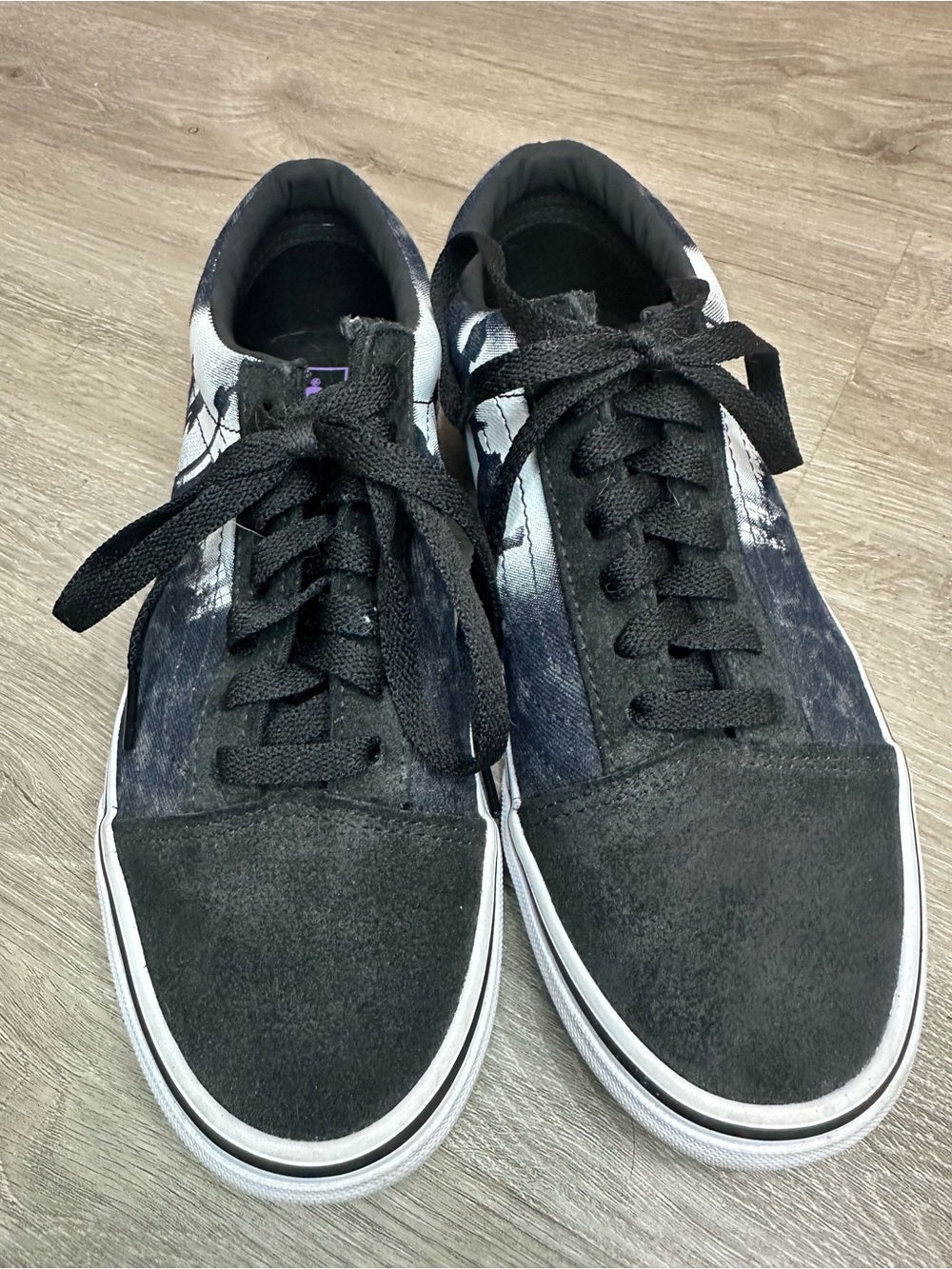 Vans Exorcist limited edition Black and White Low-Top Sneakers